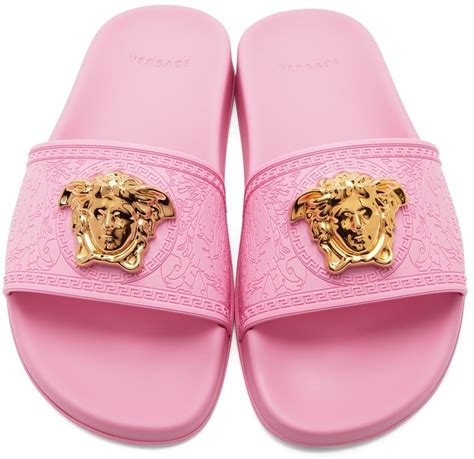 versace 2131 pink|Palazzo Slides Pink .